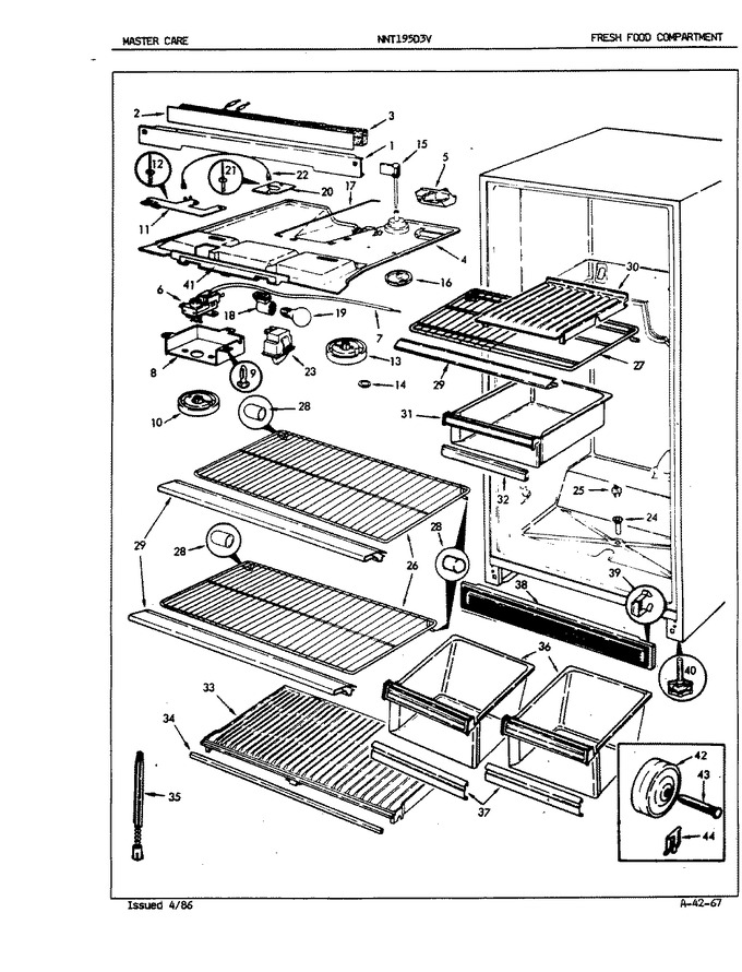 Diagram for NNT195D3VA (BOM: 5D54A)