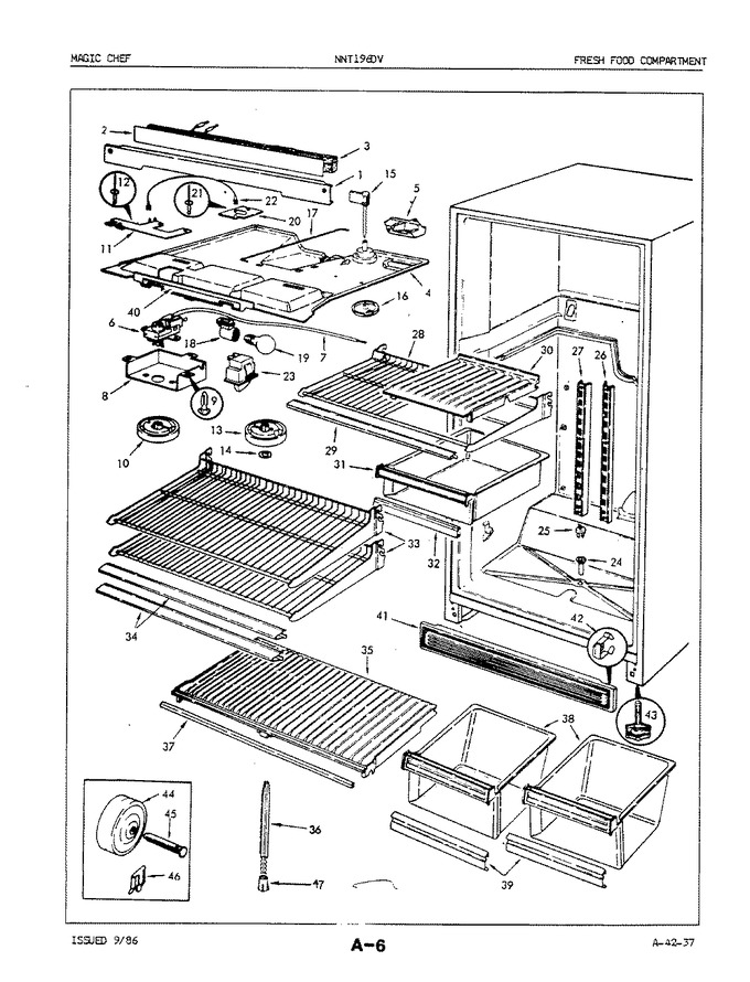 Diagram for NNT196DVA (BOM: 5A53B)