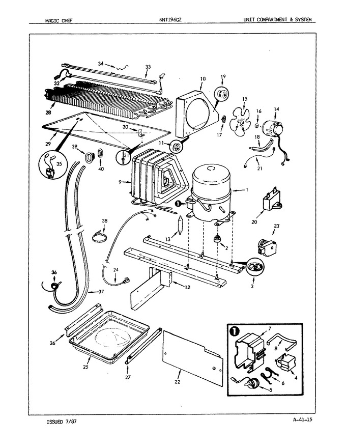 Diagram for NNT196GZ (BOM: 7A11B)