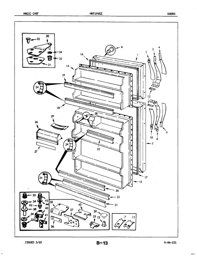 Diagram for NNT196GZA (BOM: 7A11A)