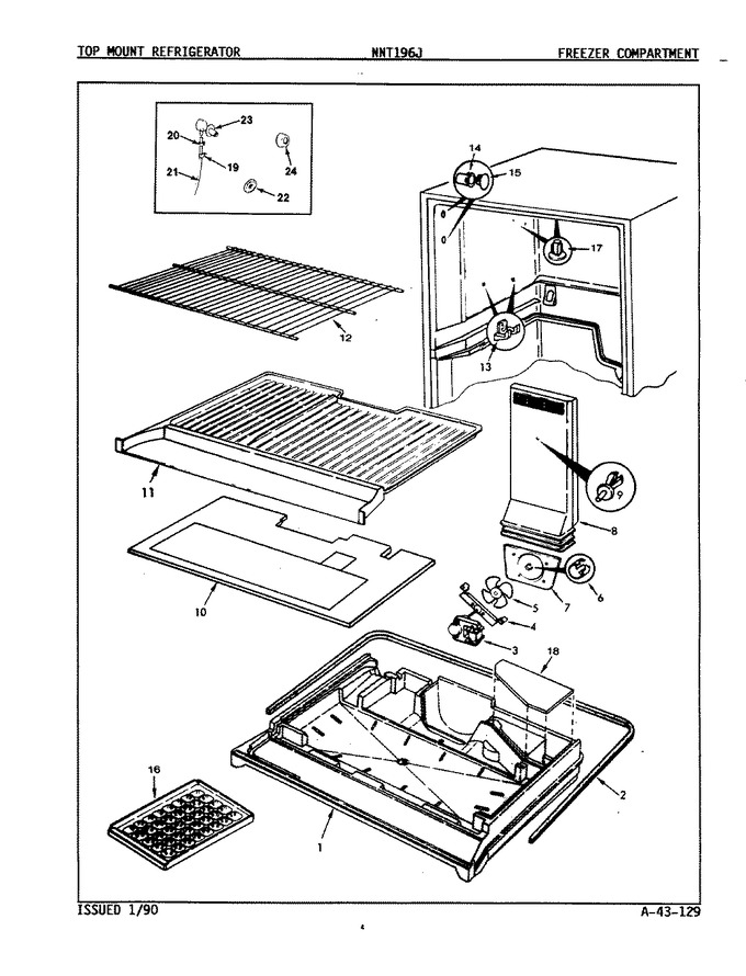 Diagram for NNT196JA (BOM: 9G45A)