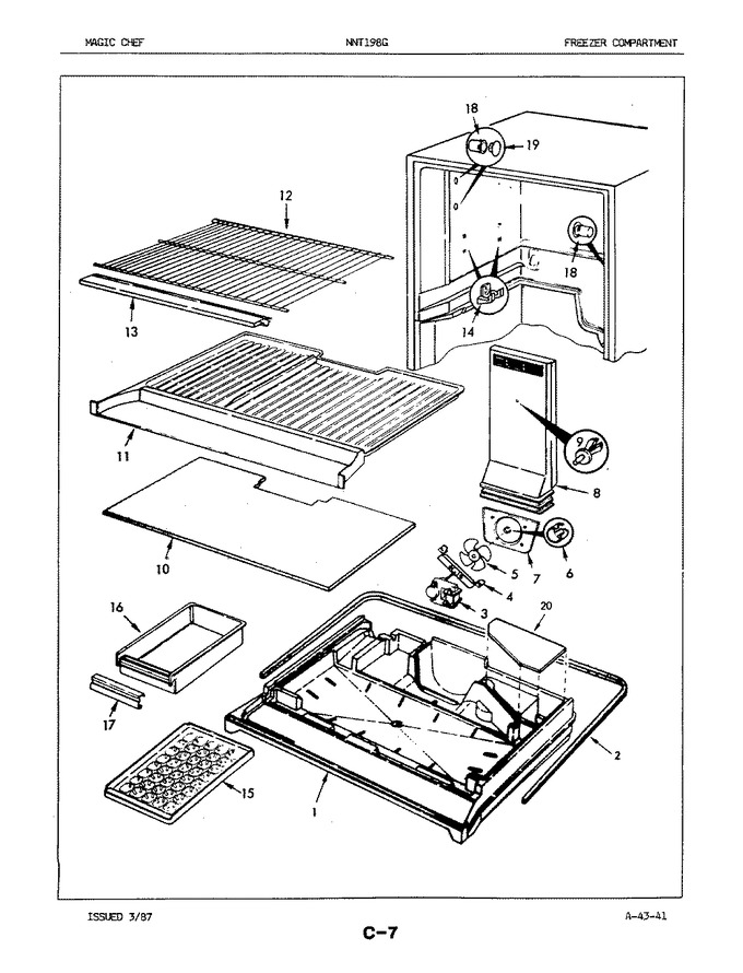 Diagram for NNT198GA (BOM: 7D76A)