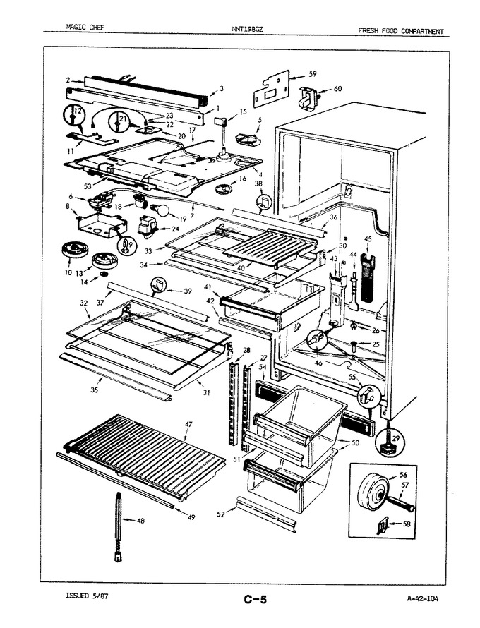 Diagram for NNT198GZA (BOM: 7A12A)