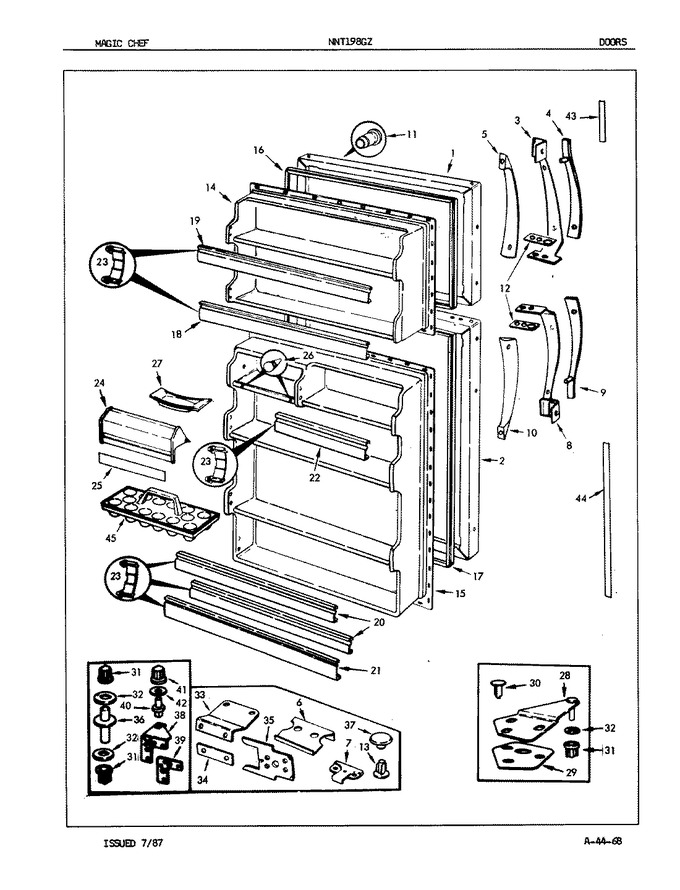 Diagram for NNT198GZA (BOM: 7A12B)