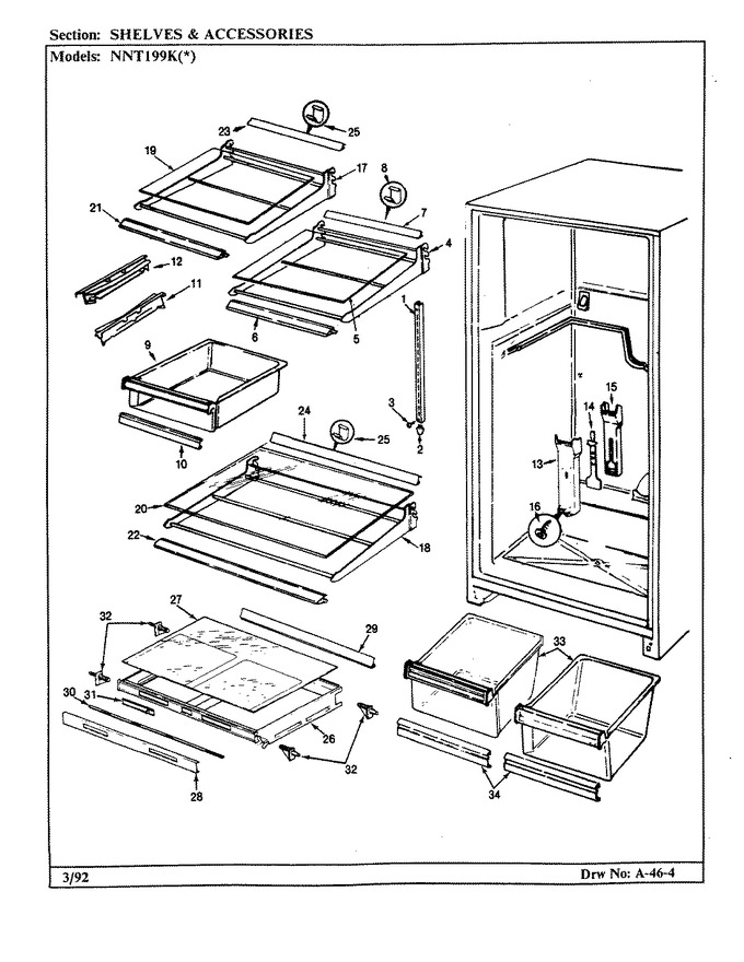 Diagram for NNT199K (BOM: CC67A)