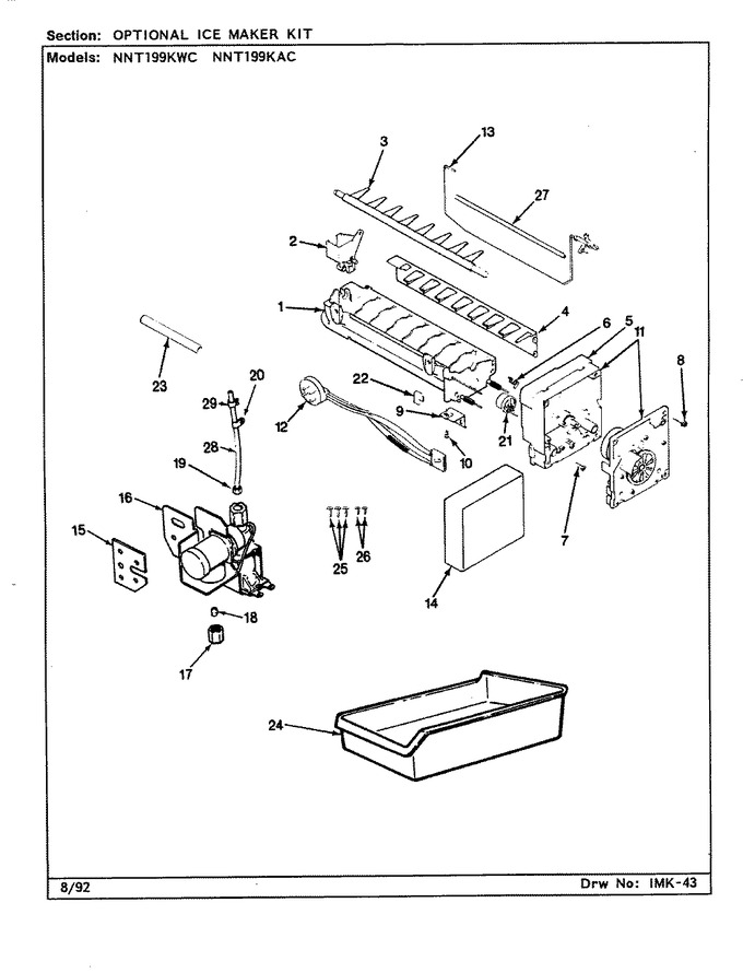 Diagram for NNT199K (BOM: CC68A)