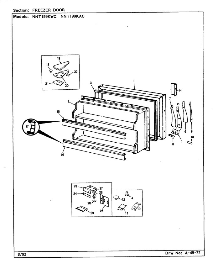 Diagram for NNT199KA (BOM: CC69A)