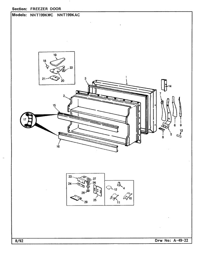 Diagram for NNT199KAC (BOM: CC69A)