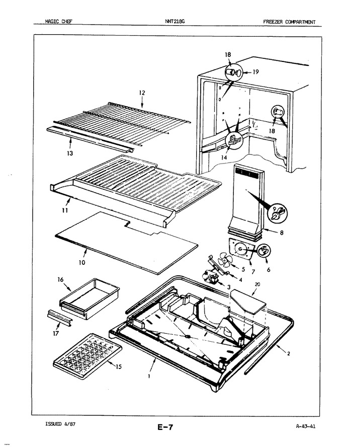 Diagram for NNT218GA (BOM: 7D57A)