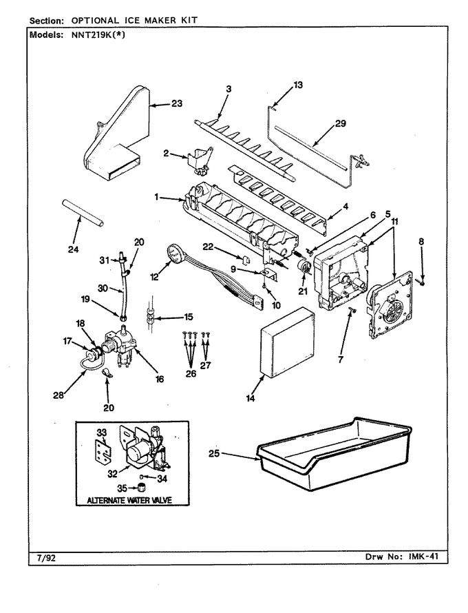 Diagram for NNT219KA (BOM: BC80B)