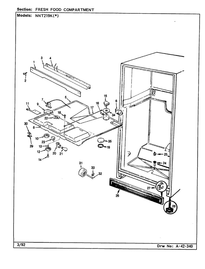Diagram for NNT219KA (BOM: CC80A)