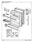 Diagram for 04 - Fresh Food Door