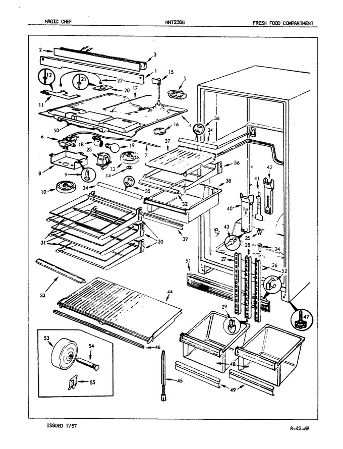 Diagram for NNT238GA (BOM: 7D58A)