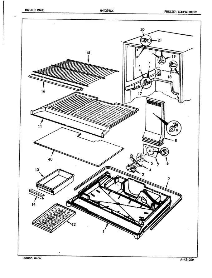 Diagram for NNT238GXA (BOM: 5E49A)