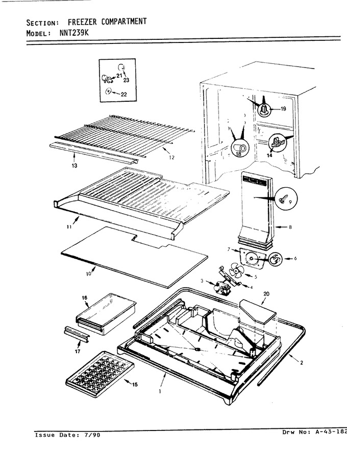 Diagram for NNT239KA (BOM: AC95A)
