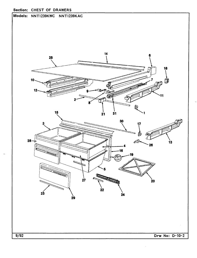 Diagram for NNTI239KWC (BOM: CC91A)