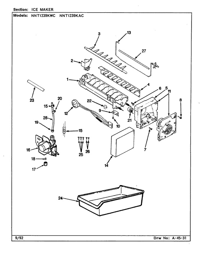 Diagram for NNTI239KWC (BOM: CC91A)
