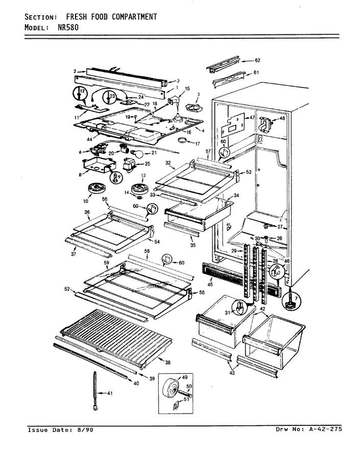 Diagram for NR580A (BOM: AF56B)