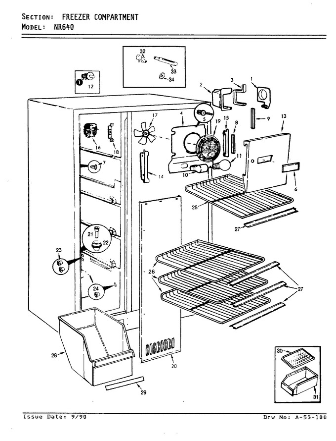 Diagram for NR640A (BOM: AP01B)