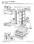 Diagram for 02 - Fresh Food Compartment
