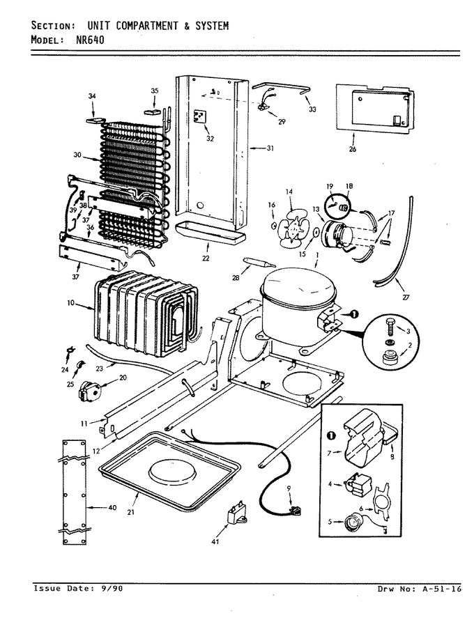 Diagram for NR640 (BOM: AP01B)
