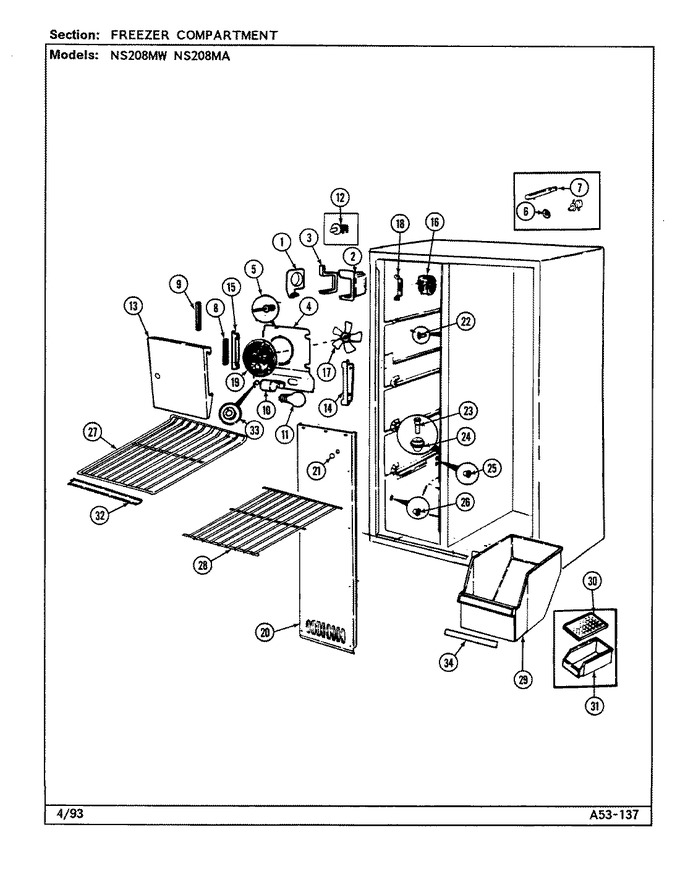 Diagram for NS208MA (BOM: DR07A)