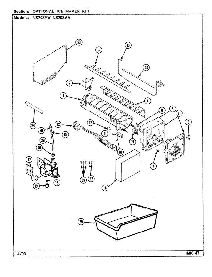 Diagram for NS208MW (BOM: DR06A)