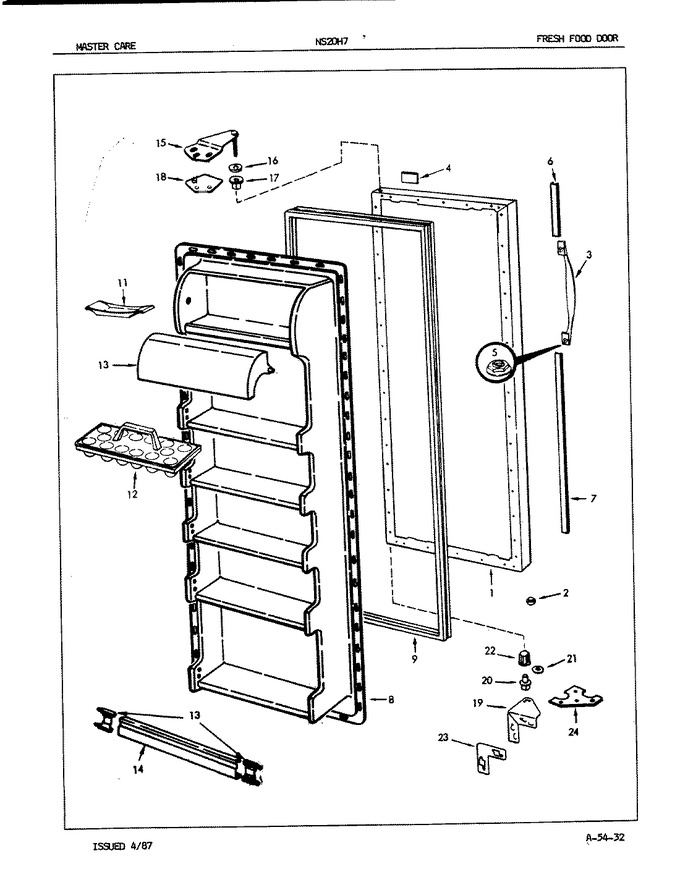 Diagram for NS20H7 (BOM: 8L22A)