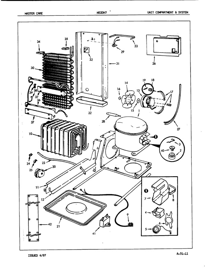 Diagram for NS20H7 (BOM: 8L22A)