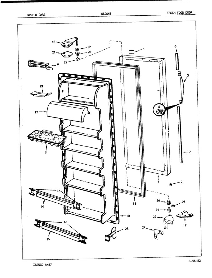 Diagram for NS20H8A (BOM: 7L12A)