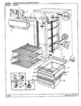 Diagram for 03 - Fresh Food Compartment