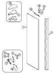 Diagram for 03 - Freezer Outer Door