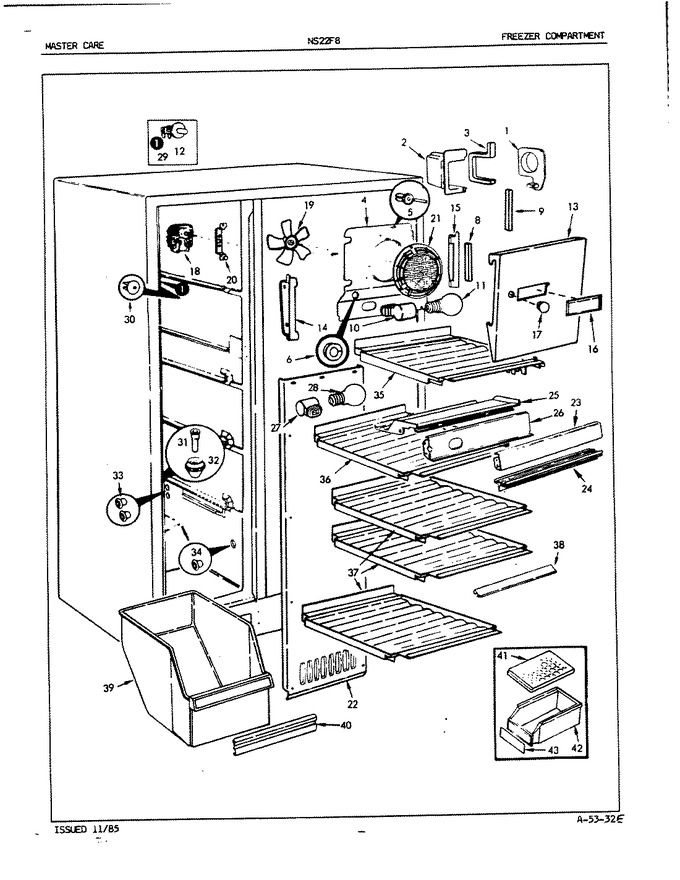 Diagram for NS22F8A (BOM: 5L44A)
