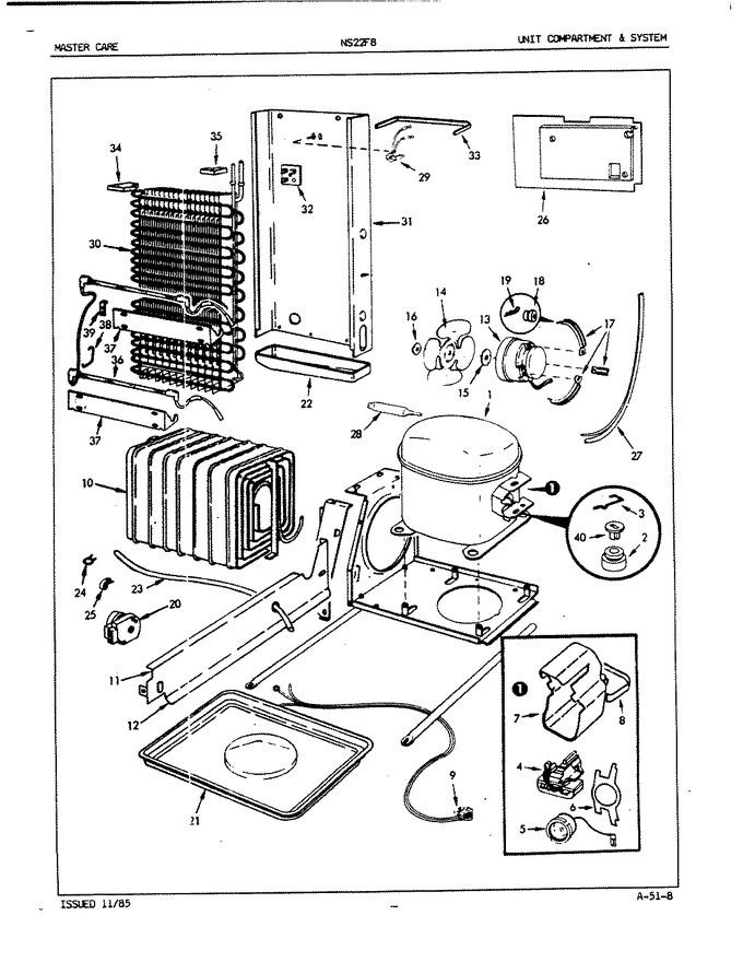 Diagram for NS22F8A (BOM: 5L44A)