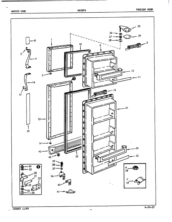 Diagram for NS22F8A (BOM: 5L44A)