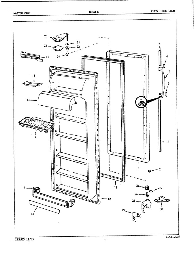 Diagram for NS22F8A (BOM: 5L44A)