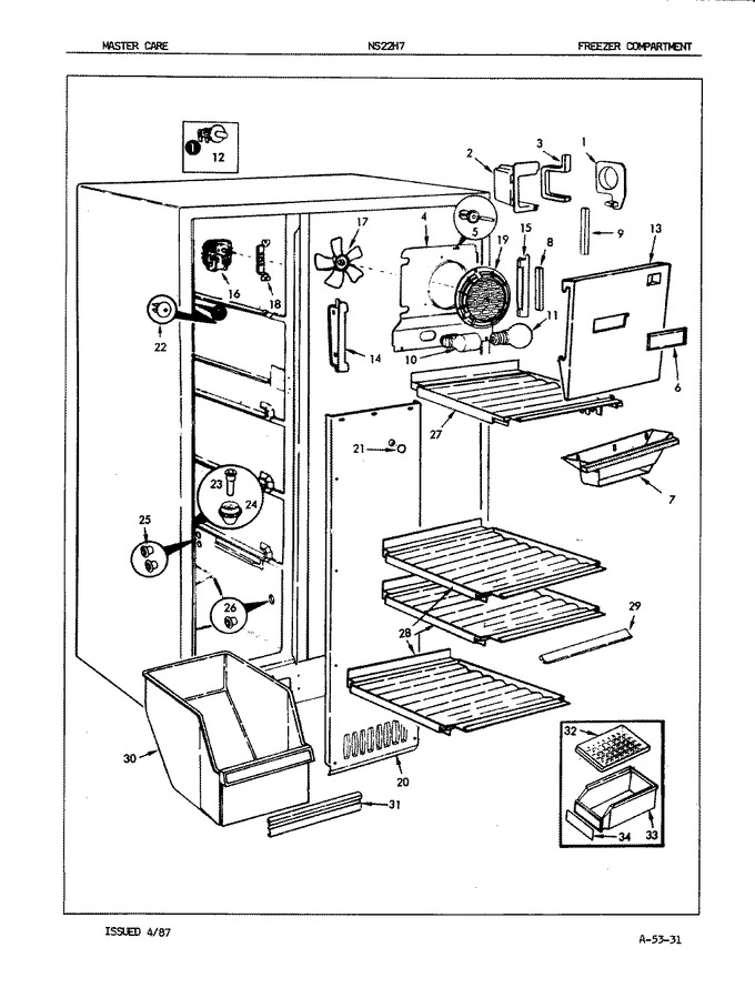 Diagram for NS22H7 (BOM: 7L15A)