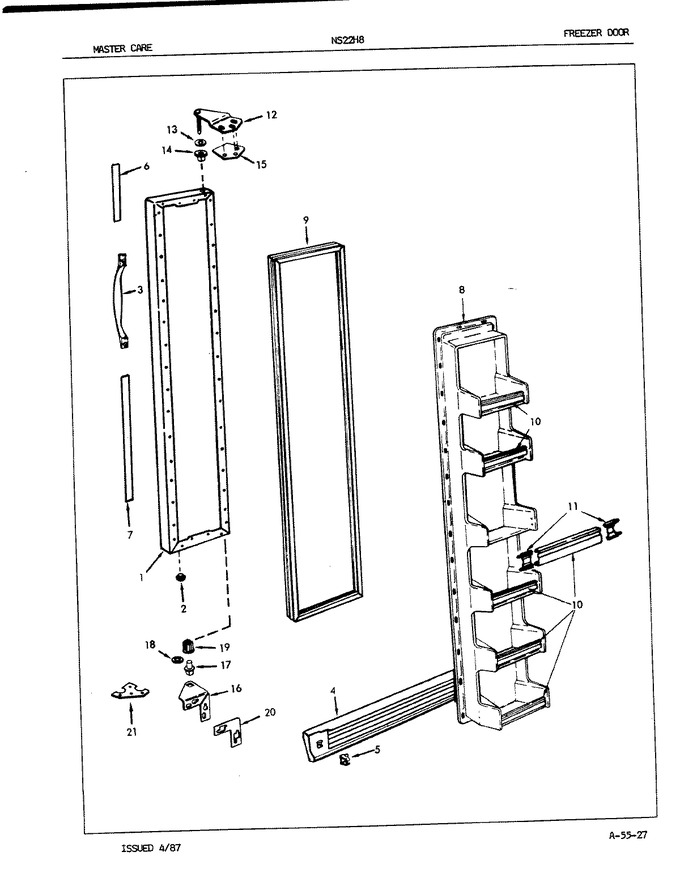 Diagram for NS22HP8 (BOM: 7L04A)