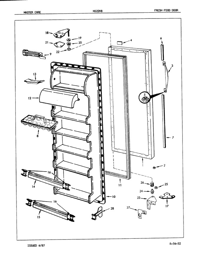 Diagram for NS22HP8 (BOM: 7L04A)