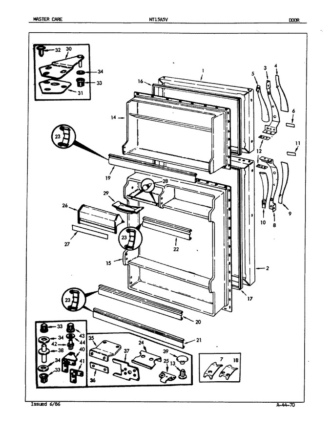 Diagram for NT15A5VA (BOM: 5A61B)