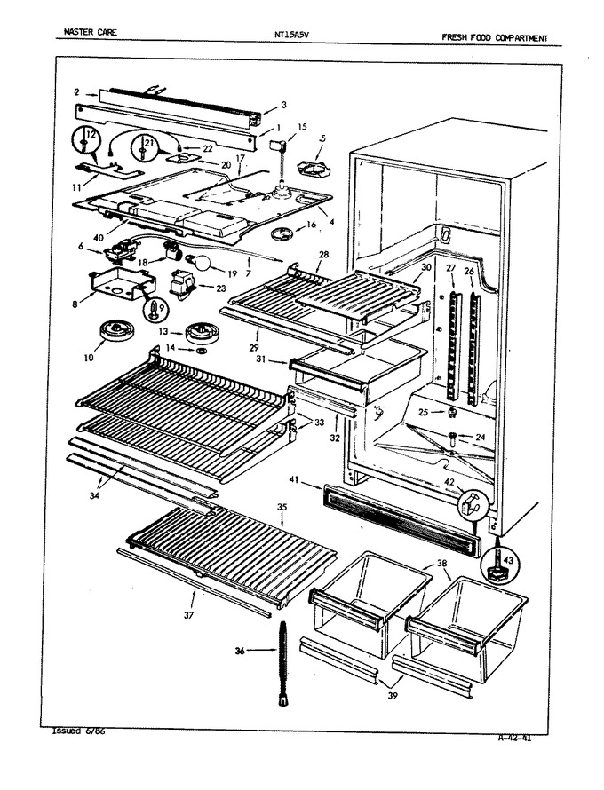 Diagram for NT15A5VA (BOM: 5A61A)