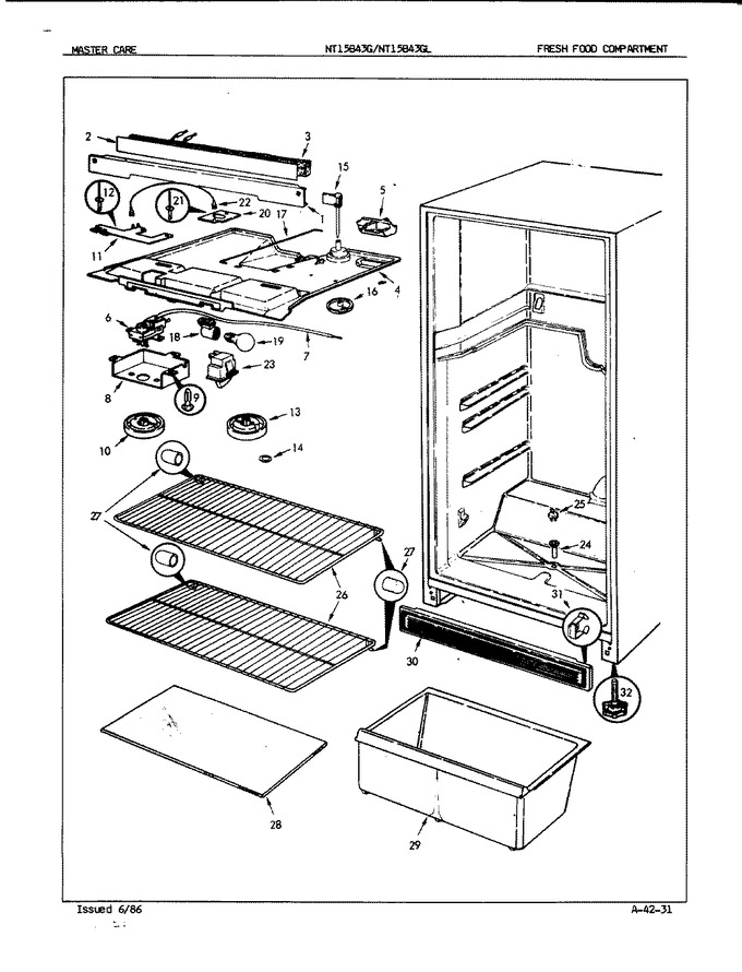 Diagram for NT15B43GA (BOM: 5D56A)