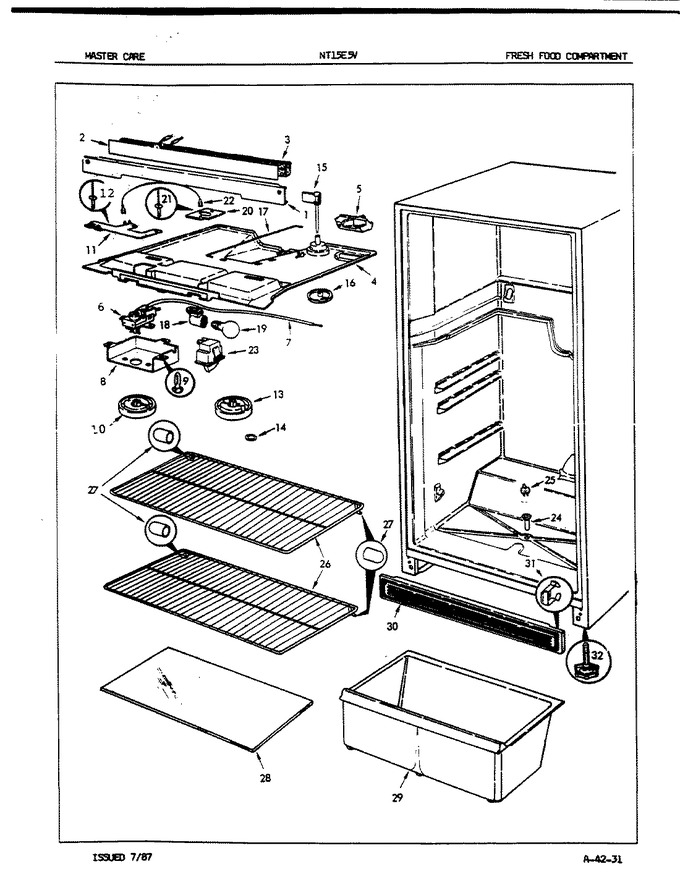 Diagram for NT15E5VA (BOM: 5A66B)