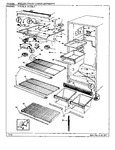 Diagram for 02 - Fresh Food Compartment