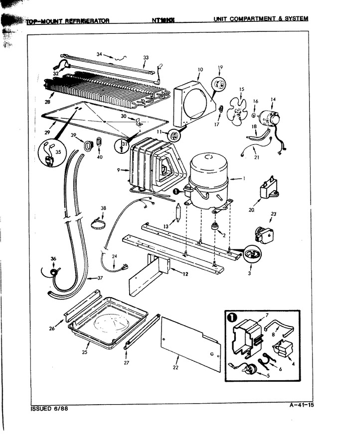 Diagram for NT16HXA (BOM: 8D05A)