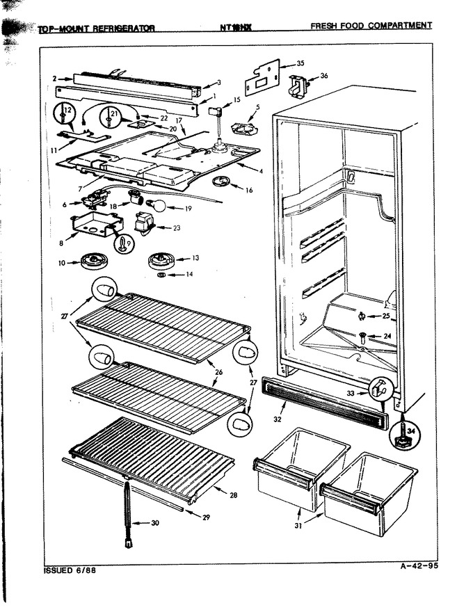 Diagram for NT16HXA (BOM: 8D05A)