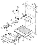 Diagram for 01 - Freezer Compartment