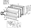 Diagram for 02 - Freezer Door