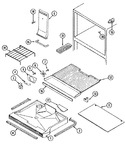 Diagram for 01 - Freezer Compartment