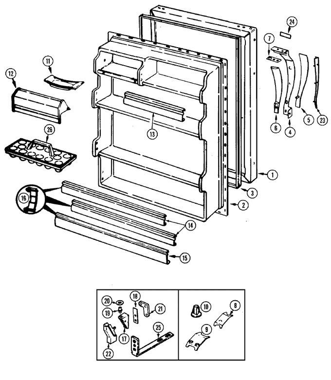 Diagram for RB192PA (BOM: DE72A)